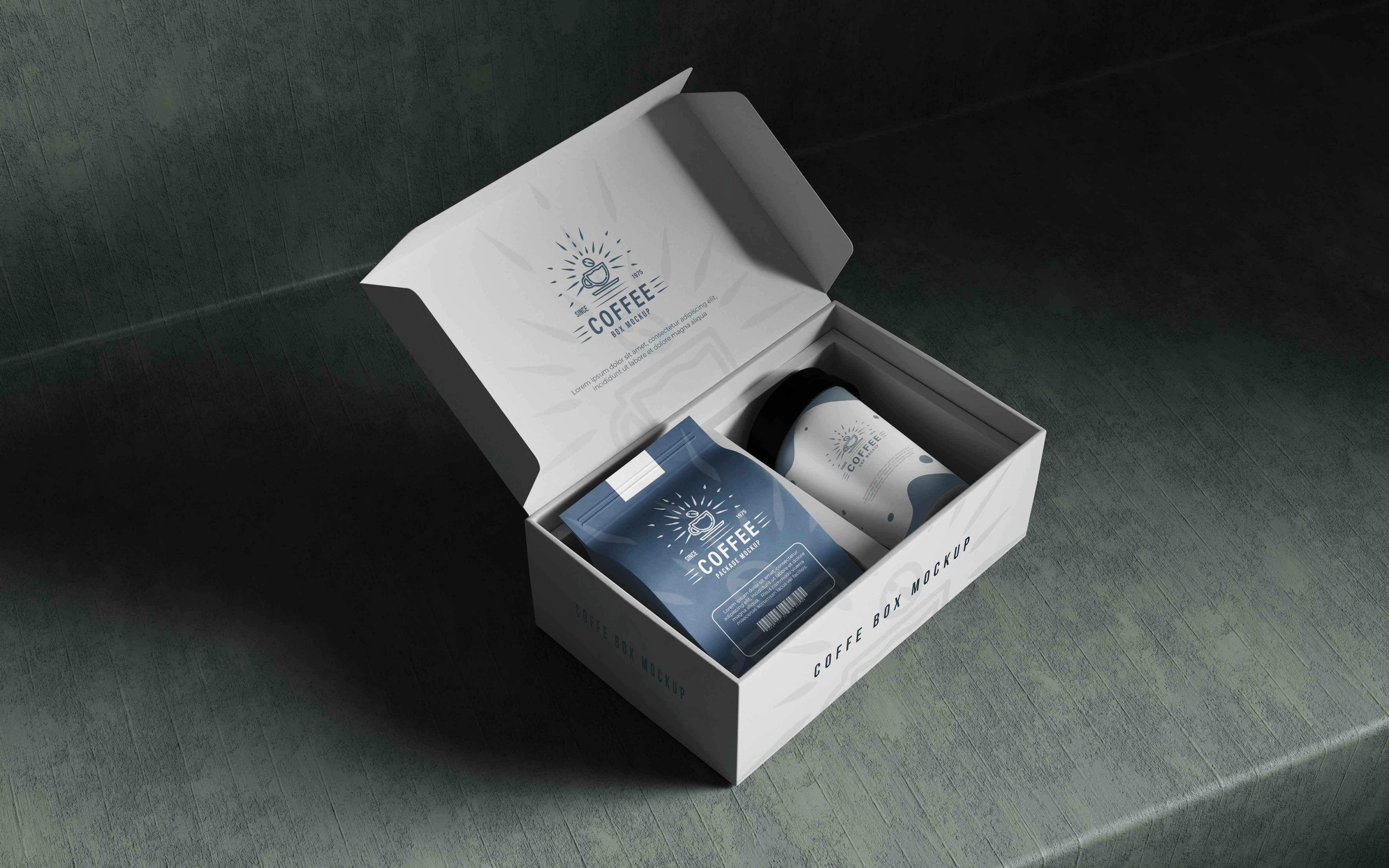 Coffee Packaging Mockup