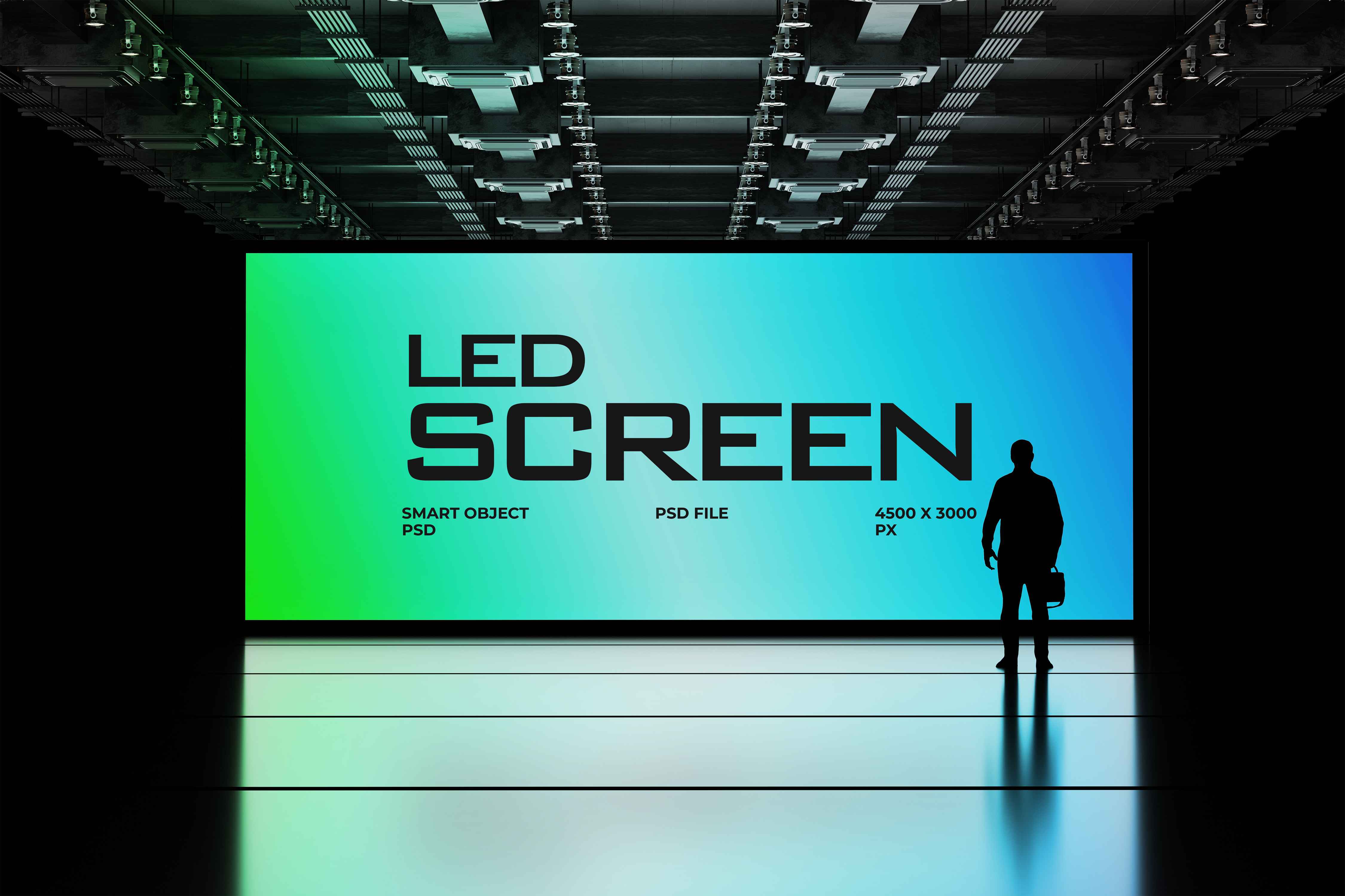 LED Screen Mockup