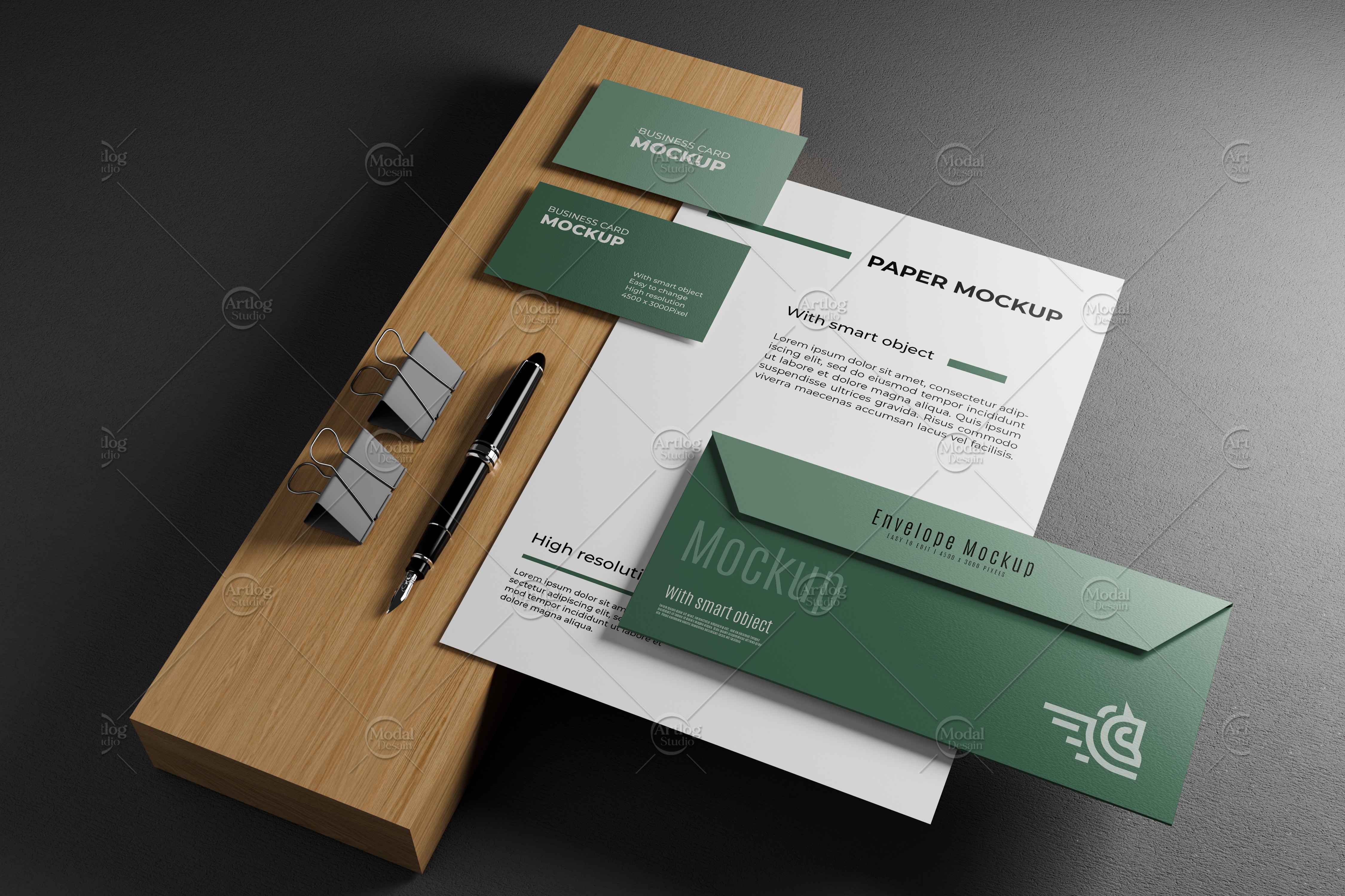Stationery Branding Mockup