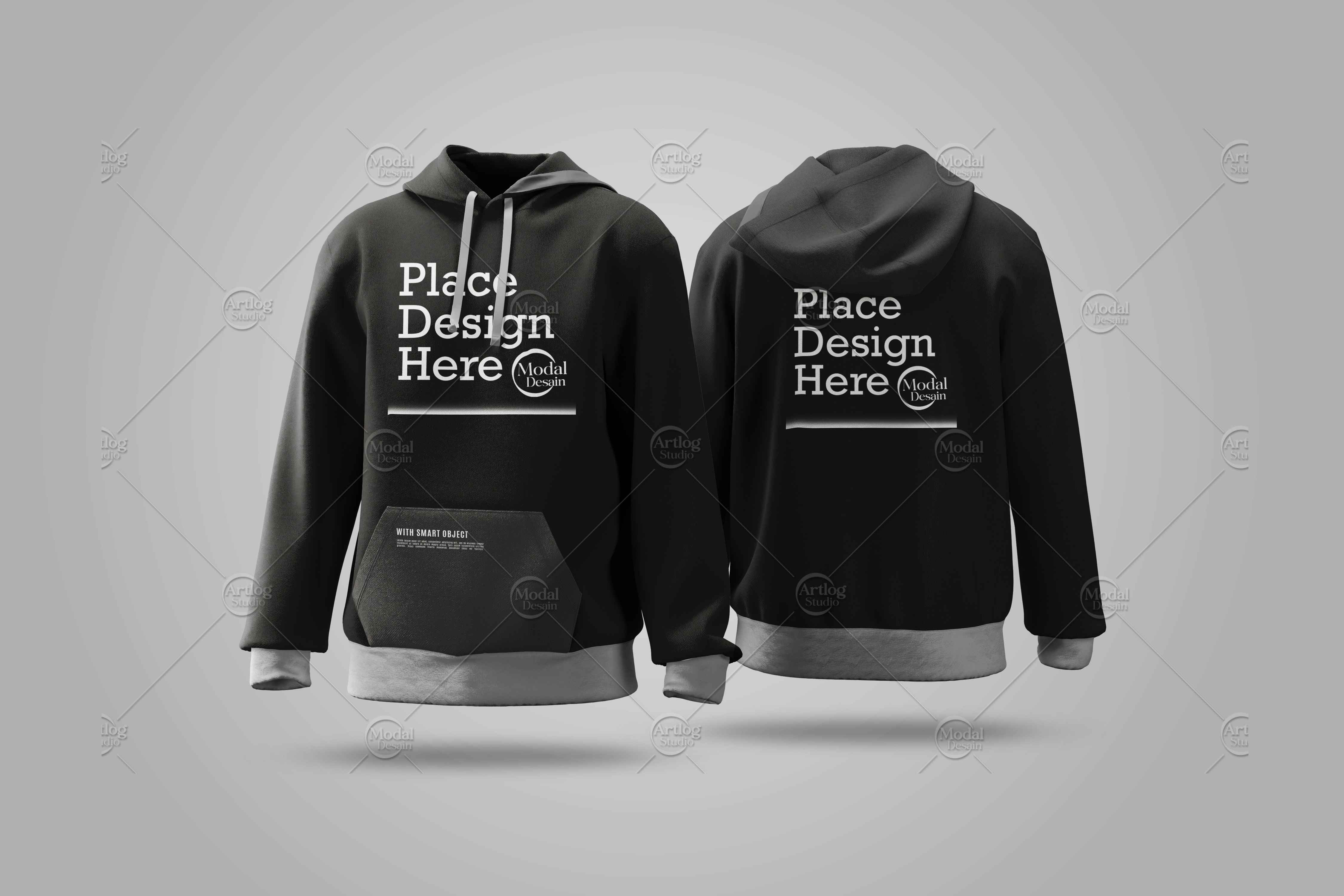 Realistic Hoodie Mockup