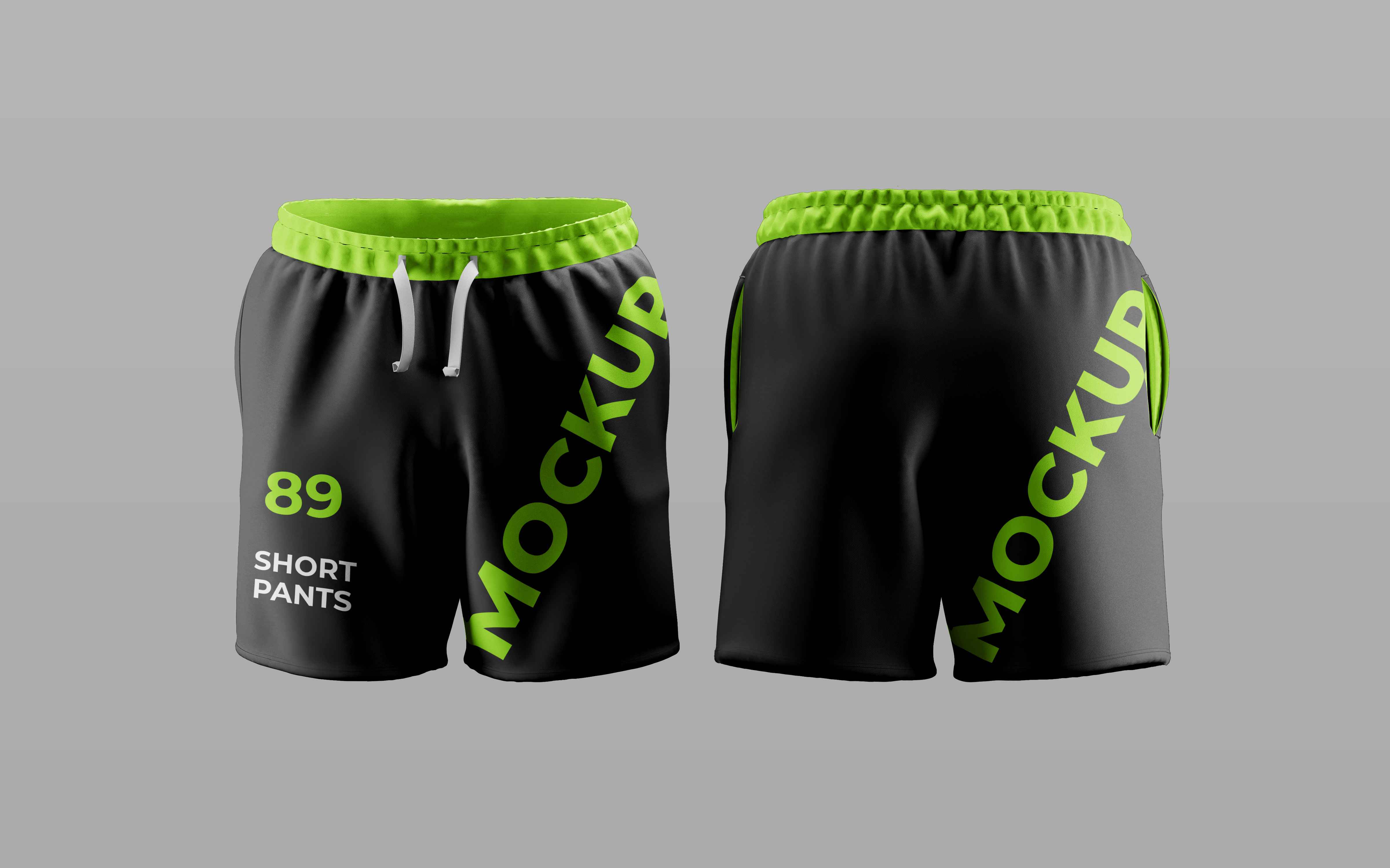 Sport Shorts Mockup