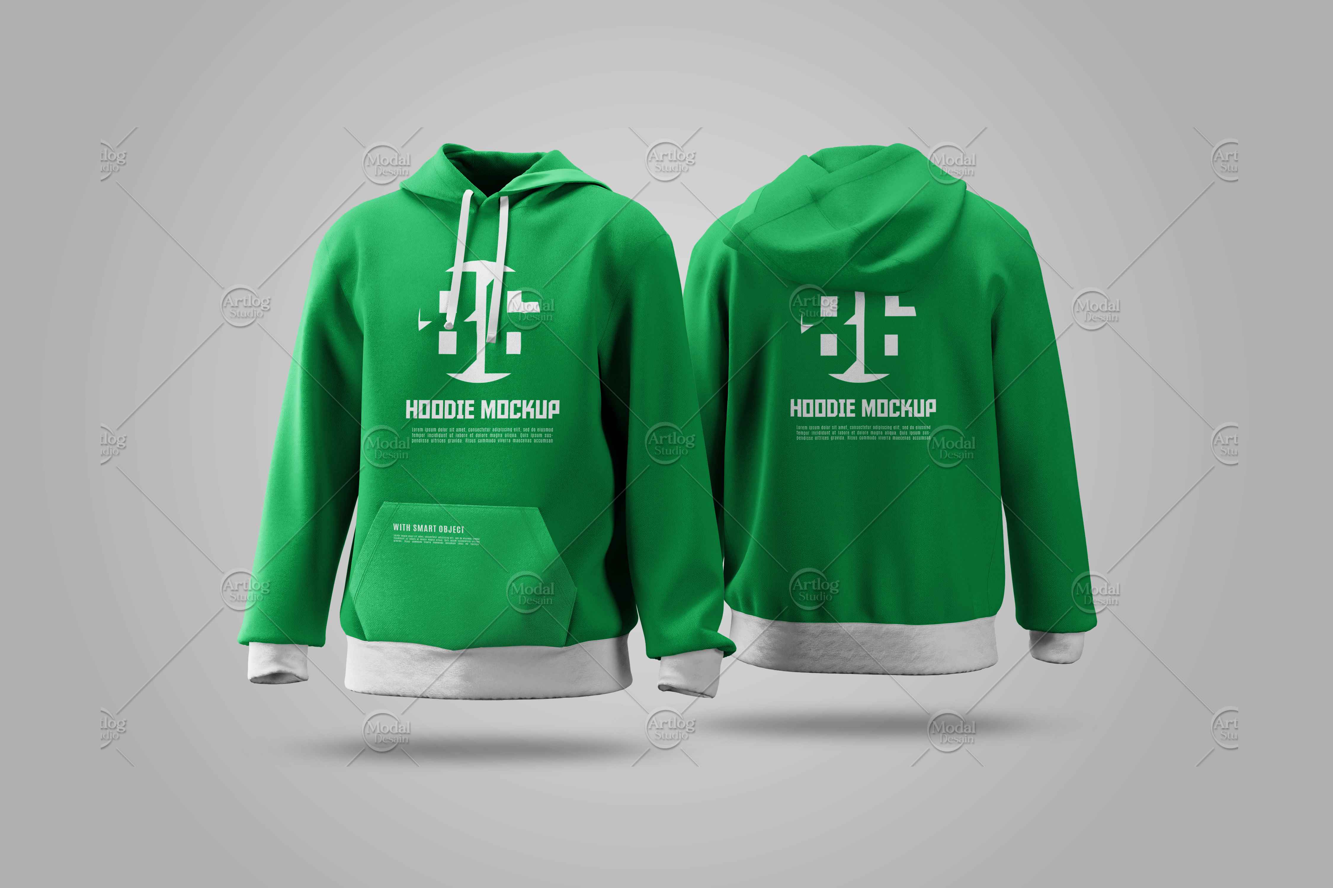 Realistic Hoodie Mockup